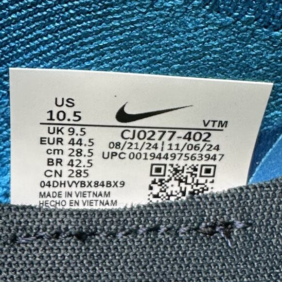 Nike React Phantom Run Flyknit 2 Running Shoes Mens Size 10.5 Blue CJ0277-402 - Picture 8 of 8